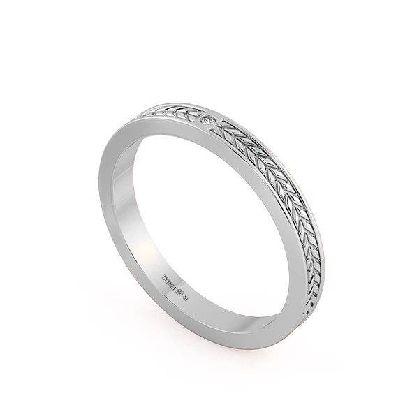 Nhẫn cưới nữ truyền thống NCC1003 2